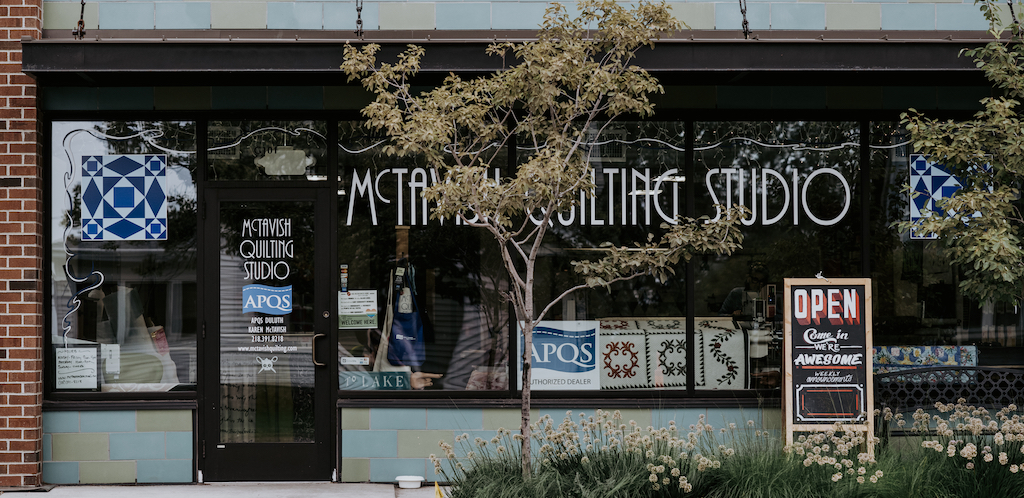 mctavish quilt studio storefront